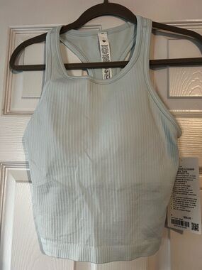 lululemon Ebb to Street Racerback Cropped Tank